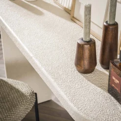 Ablage Konsoltisch Arch Stone Organic 140 Marmor-Komposit-Vintagehaus New