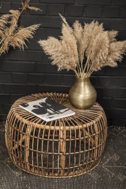 Beistelltisch Couchtisch Noblesse Rattan rund 70 cm Ø-Chic Antique New