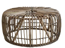 Beistelltisch Couchtisch Noblesse Rattan rund 70 cm Ø-Chic Antique New