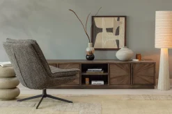 Beistelltisch Couchtisch Laurel Organic Stone Beige 50 cm-WOOOD Sale