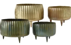 Übertopf Dekoschale XL Passion Gold Klein-PTMD New