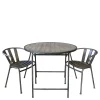 Bistro Set Factory Tisch ⌀ 90 + 2 Stühle-Chic Antique Clearance