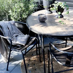 Bistro Set Factory Tisch ⌀ 90 + 2 Stühle-Chic Antique Clearance