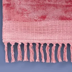 Boho Teppich Velvet Touch 160 x 230 cm Pink-Vintagehaus Online