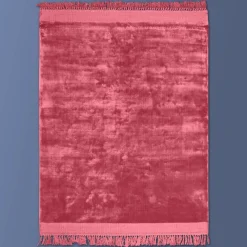 Boho Teppich Velvet Touch 160 x 230 cm Pink-Vintagehaus Online