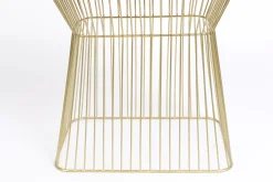 Couchtisch Beistelltisch No Offence Gold Dusky Pink Metall/Emaille-Bold Monkey Outlet