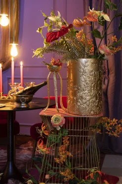 Couchtisch Beistelltisch No Offence Gold Dusky Pink Metall/Emaille-Bold Monkey Outlet