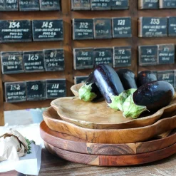 Dekoschale Obstschale Holzschale Boni Holz verschiedene Formen-Raw Materials New