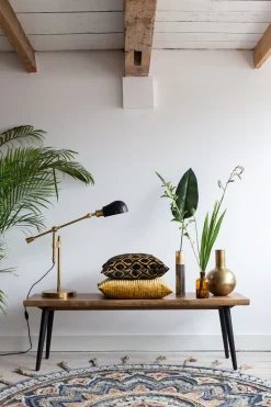 Esstischbank Alagon Baumkante Walnußfurnier 160-DutchBone Best