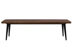 Esstischbank Alagon Baumkante Walnußfurnier 160-DutchBone Best