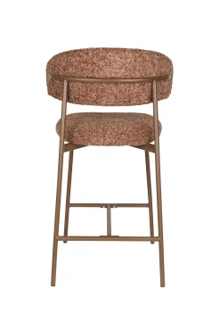 2er Set Retro Barhocker Claes Walnussholzoptik Terra-Vintagehaus Discount