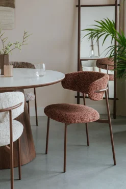 2er Set Retro Esszimmerstühle Claes Walnussholzoptik Terra-Vintagehaus Hot