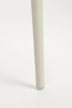 4er Set Retro Esszimmerstuhl Schalenstuhl Jeffrey in Weiß-Vintagehaus