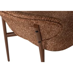 2er Set Retro Esszimmerstuhl Polsterstuhl Valor Braun-WOOOD Sale