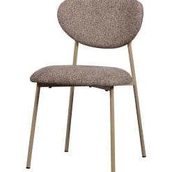 2er Set Retro Esszimmerstuhl Polsterstuhl Valor Sand-WOOOD Online