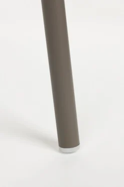 4er Set Retro Esszimmerstuhl Schalenstuhl Jessica in Grau-Vintagehaus Clearance