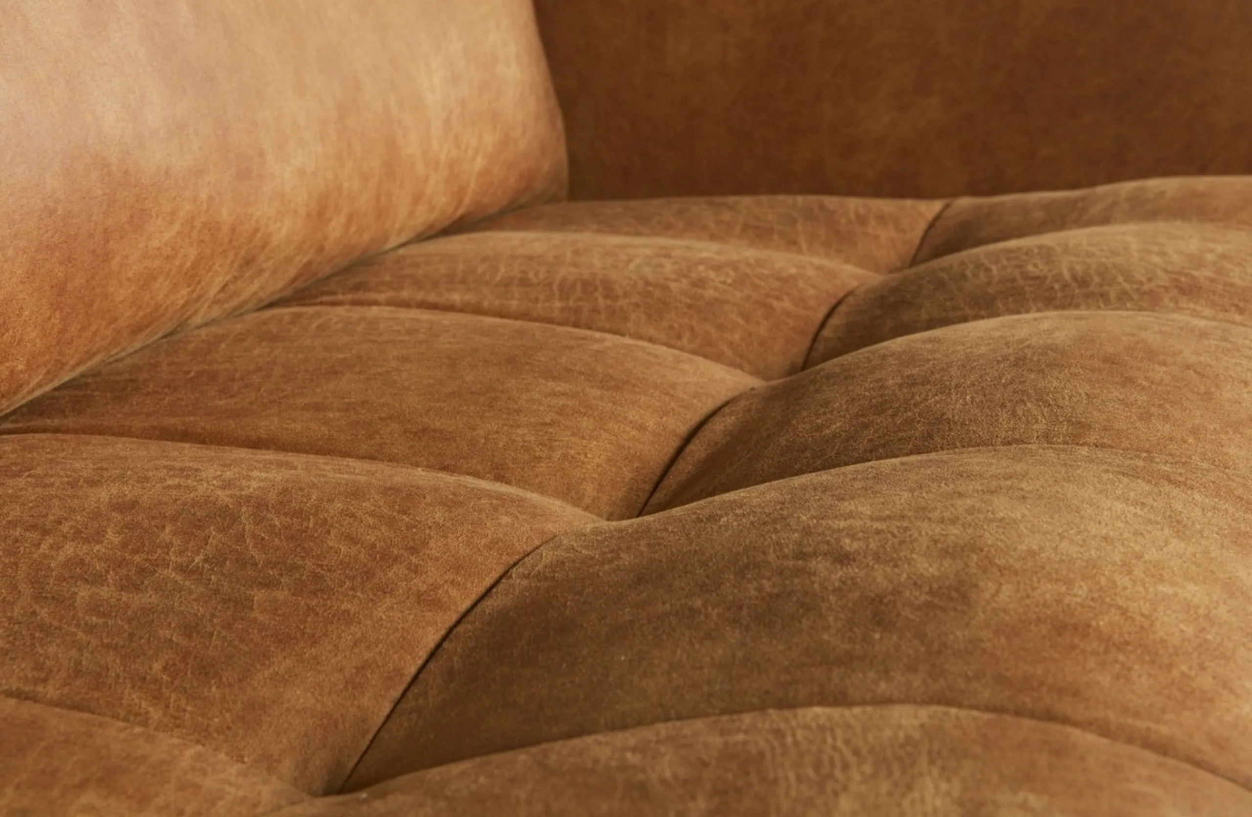 2er Set Sitzkissen für Ledersofa Rodeo Classic Chesterfield 230 cm-BePureHome Online