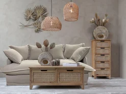 2er Set Vintage Vase Old Hollywood Metall Antik-Gold-Chic Antique Hot