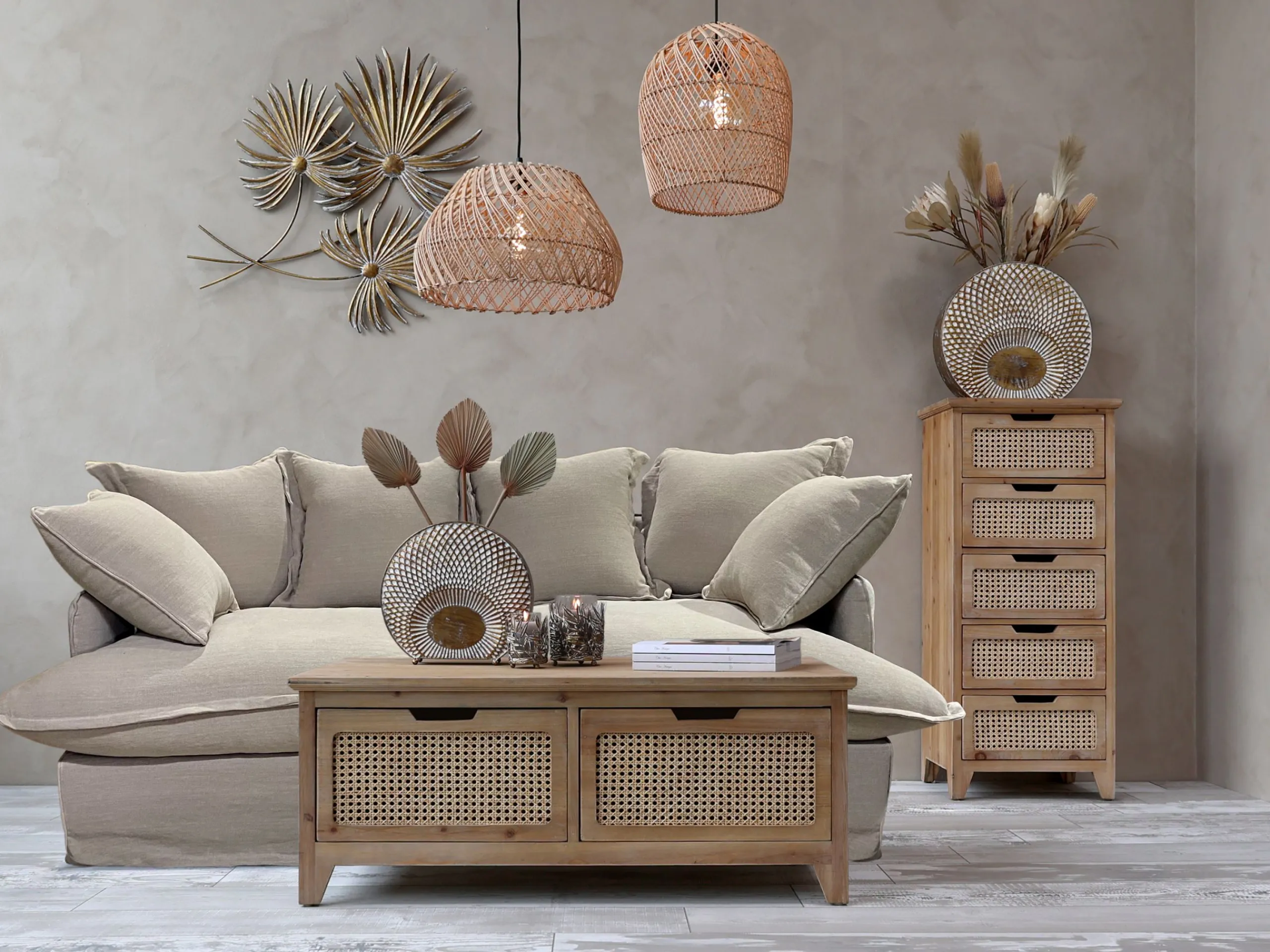 2er Set Vintage Vase Old Hollywood Metall Antik-Gold-Chic Antique Hot