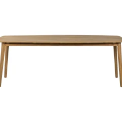 Essgruppe Gartentisch Outdoortisch Kris Akazienholz 215 cm + 4 Stühle Boru-WOOOD New