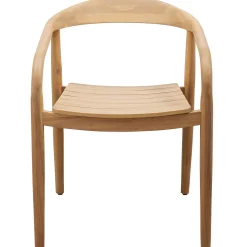 Essgruppe Gartentisch Outdoortisch Kris Akazienholz 215 cm + 4 Stühle Boru-WOOOD New