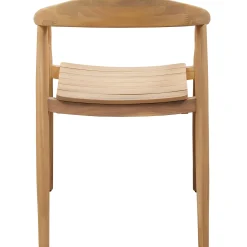 Essgruppe Gartentisch Outdoortisch Kris Akazienholz 215 cm + 4 Stühle Boru-WOOOD New