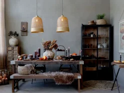 Esstisch Outdoortisch 190/80 cm Markttisch Vintage Klapptisch Braun-Raw Materials Clearance