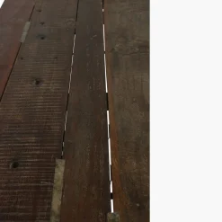 Esstisch Outdoortisch 190/80 cm Markttisch Vintage Klapptisch Braun-Raw Materials Clearance