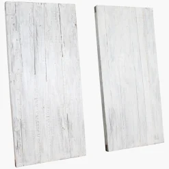 Esstisch Outdoortisch 165/75 Markttisch Vintage Klapptisch Weiß-Raw Materials Best