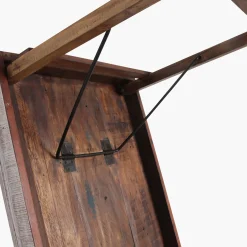 Esstisch Outdoortisch 165/75 Markttisch Vintage Klapptisch Weiß-Raw Materials Best