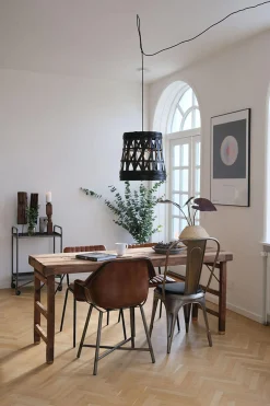 Esstisch Outdoortisch 175/60 Markttisch Vintage Klapptisch Braun-Raw Materials New