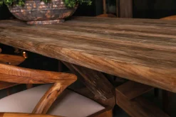 Esstisch Outdoortisch Bali Recyceltes Teakholz Massiv 250/100/6-PTMD Hot