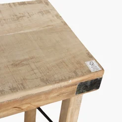 Esstisch Outdoortisch Konsoltisch Vintage Klapptisch Limewash 170/40-Raw Materials