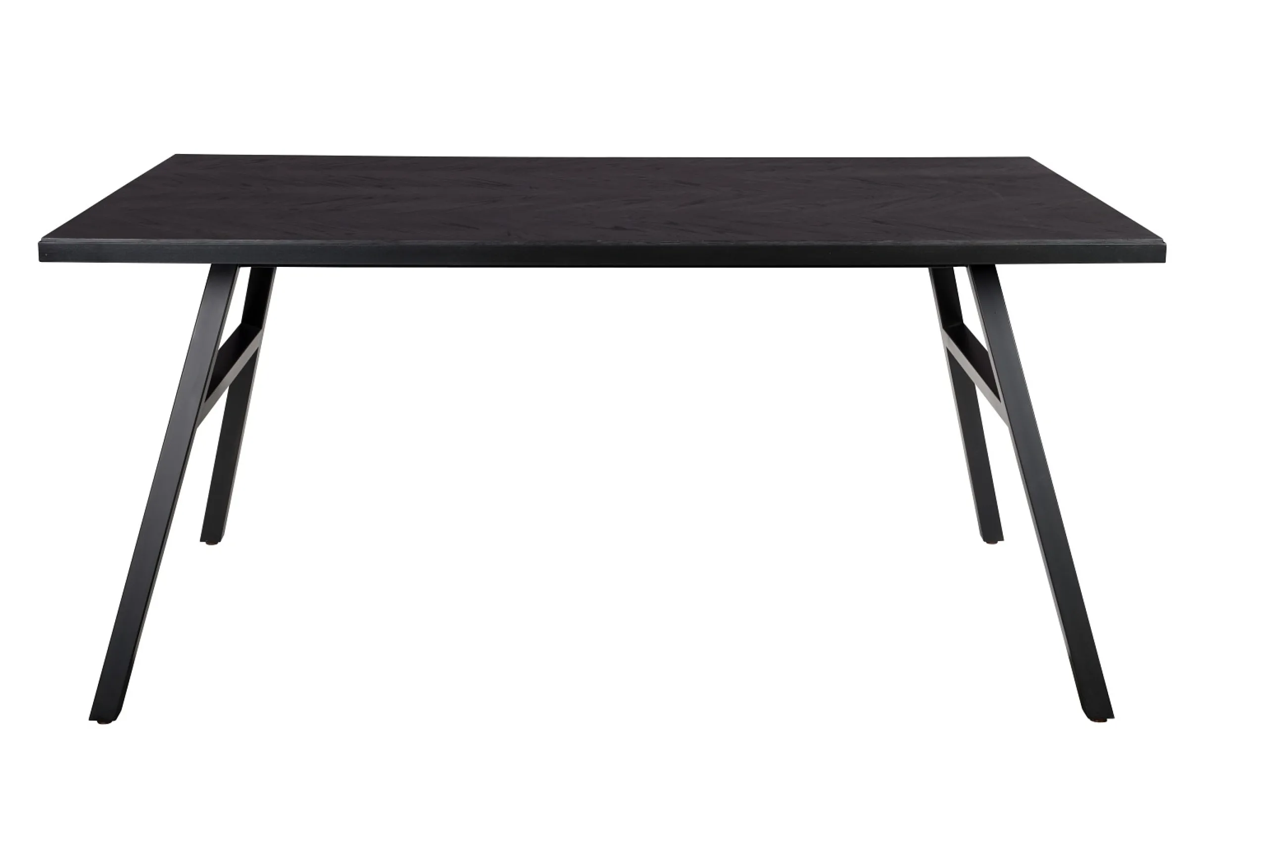 Esstisch Seth Eichenfurnier Fischgrätmuster Schwarz 180/90-Zuiver Clearance