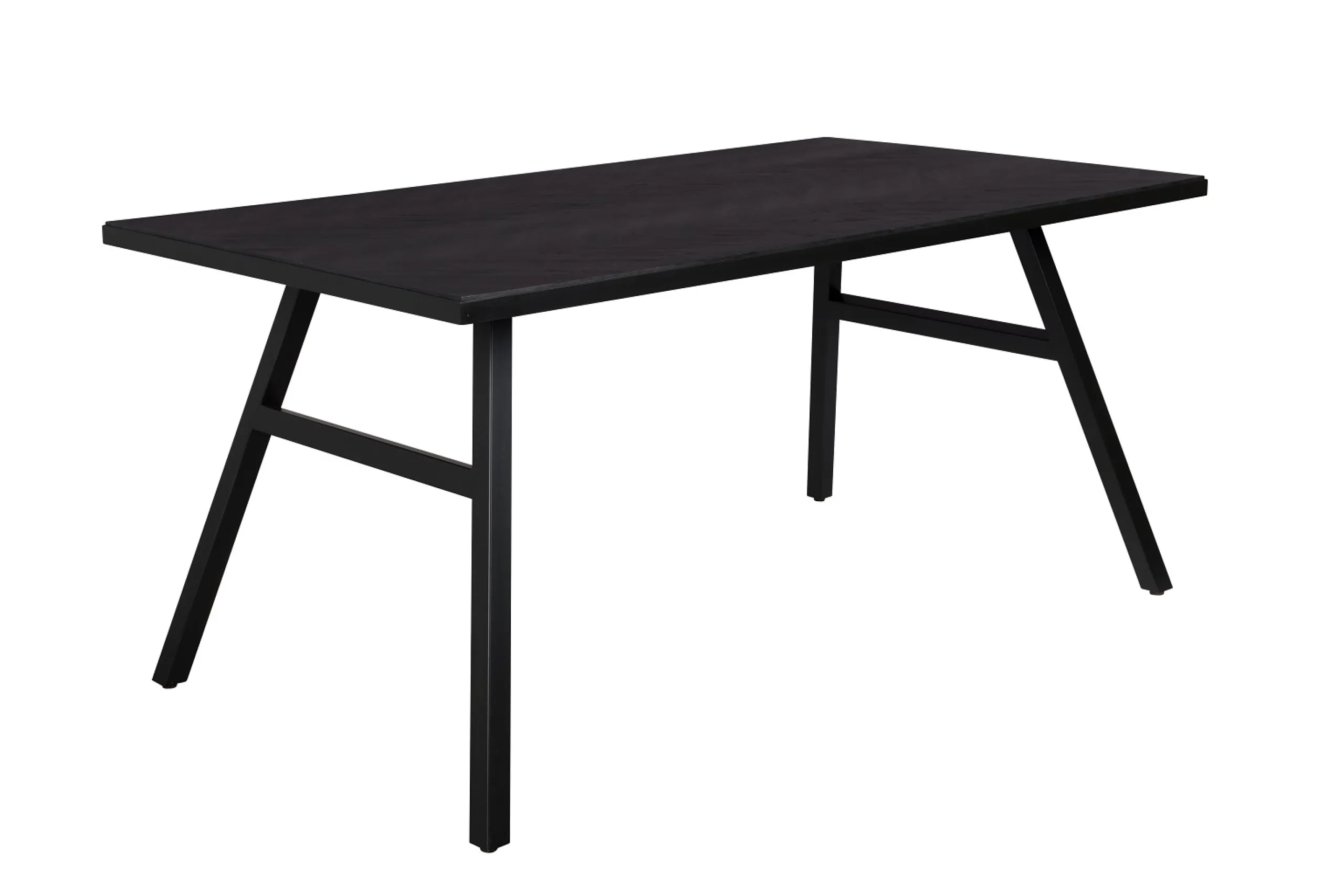 Esstisch Seth Eichenfurnier Fischgrätmuster Schwarz 180/90-Zuiver Clearance