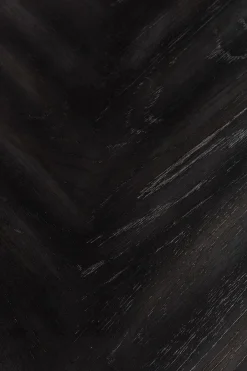 Esstisch Seth Eichenfurnier Fischgrätmuster Schwarz 180/90-Zuiver Clearance