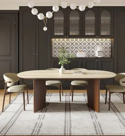 Esstisch Tivoli Travertin Keramik Massivholz Esche 180-Vintagehaus Sale