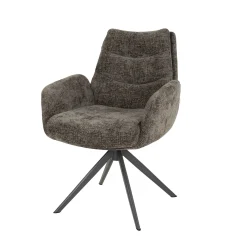 Esszimmerstuhl Drehstuhl Bürostuhl Lounge Taupe-Vintagehaus Online