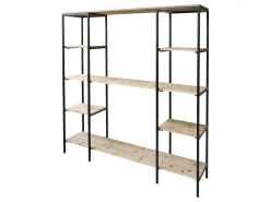 Französisches Standregal Vence Landhaus Metall 180/180-Chic Antique Online