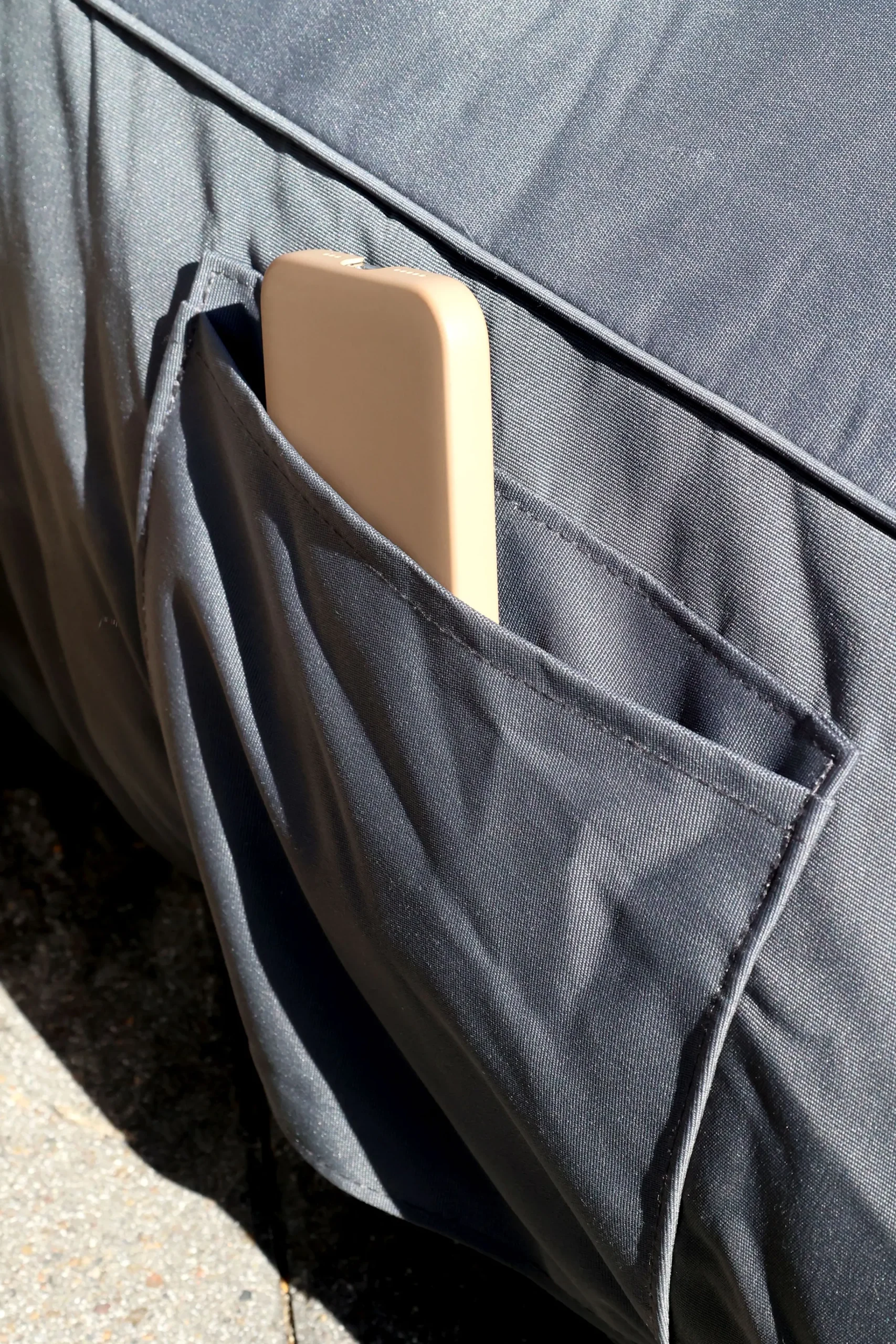 Garten Lounger Tagesbetten Outdoor Einzelliege Anthrazit-Chic Antique New