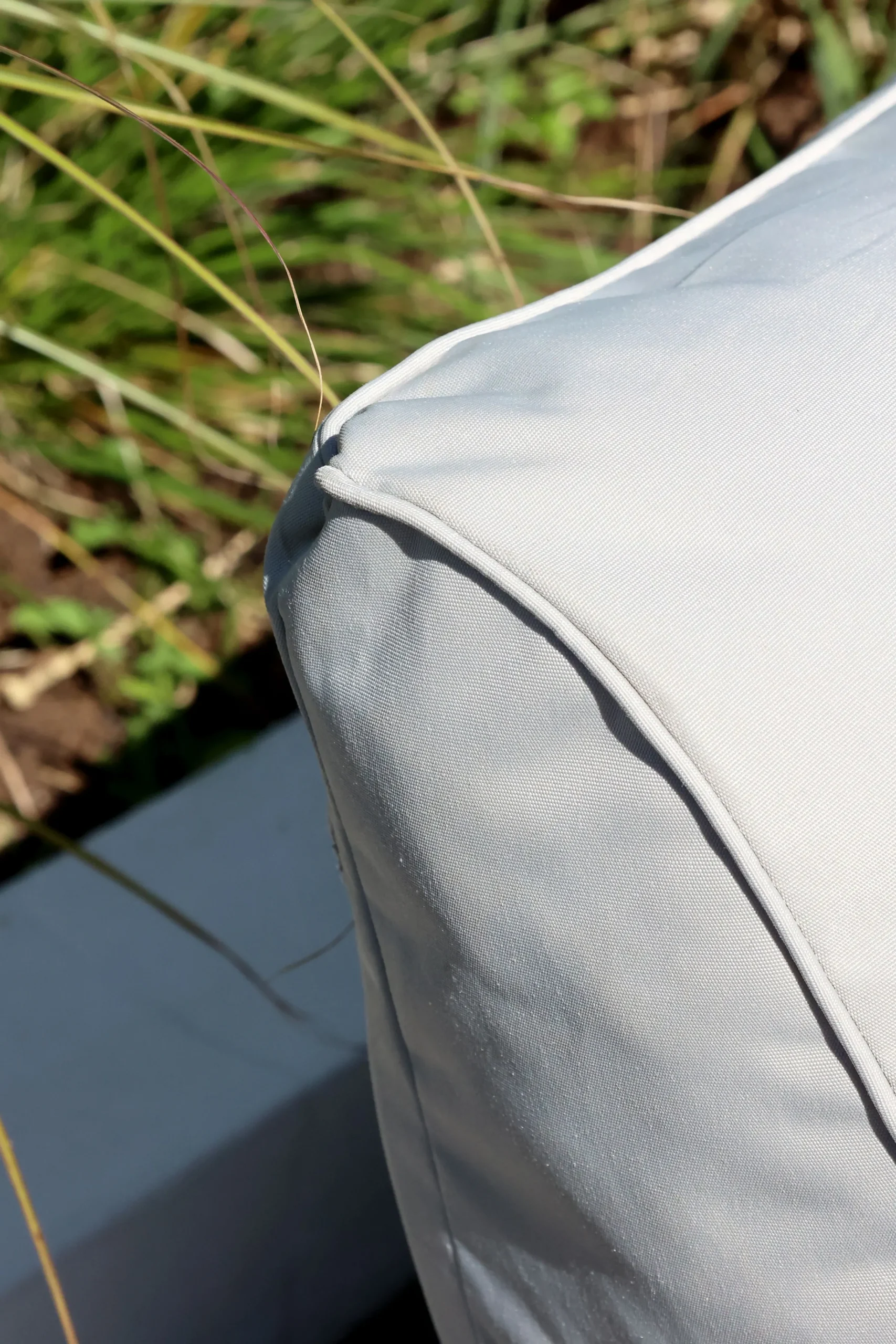 Garten Lounger Tagesbetten Outdoor Einzelliege Beige-Chic Antique