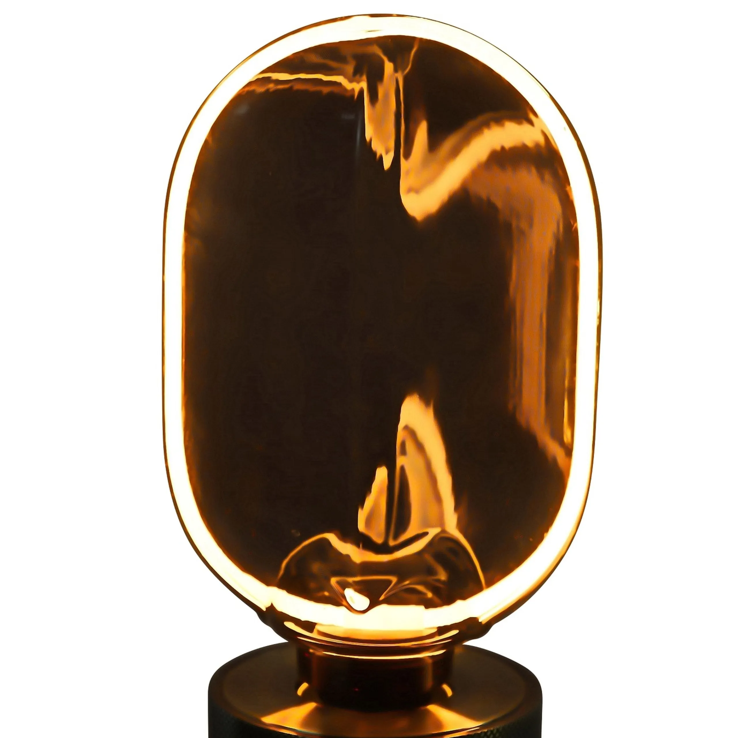 Glühbirne Vintage LED Rauchglas Oval-Vintagehaus Lampen Hot