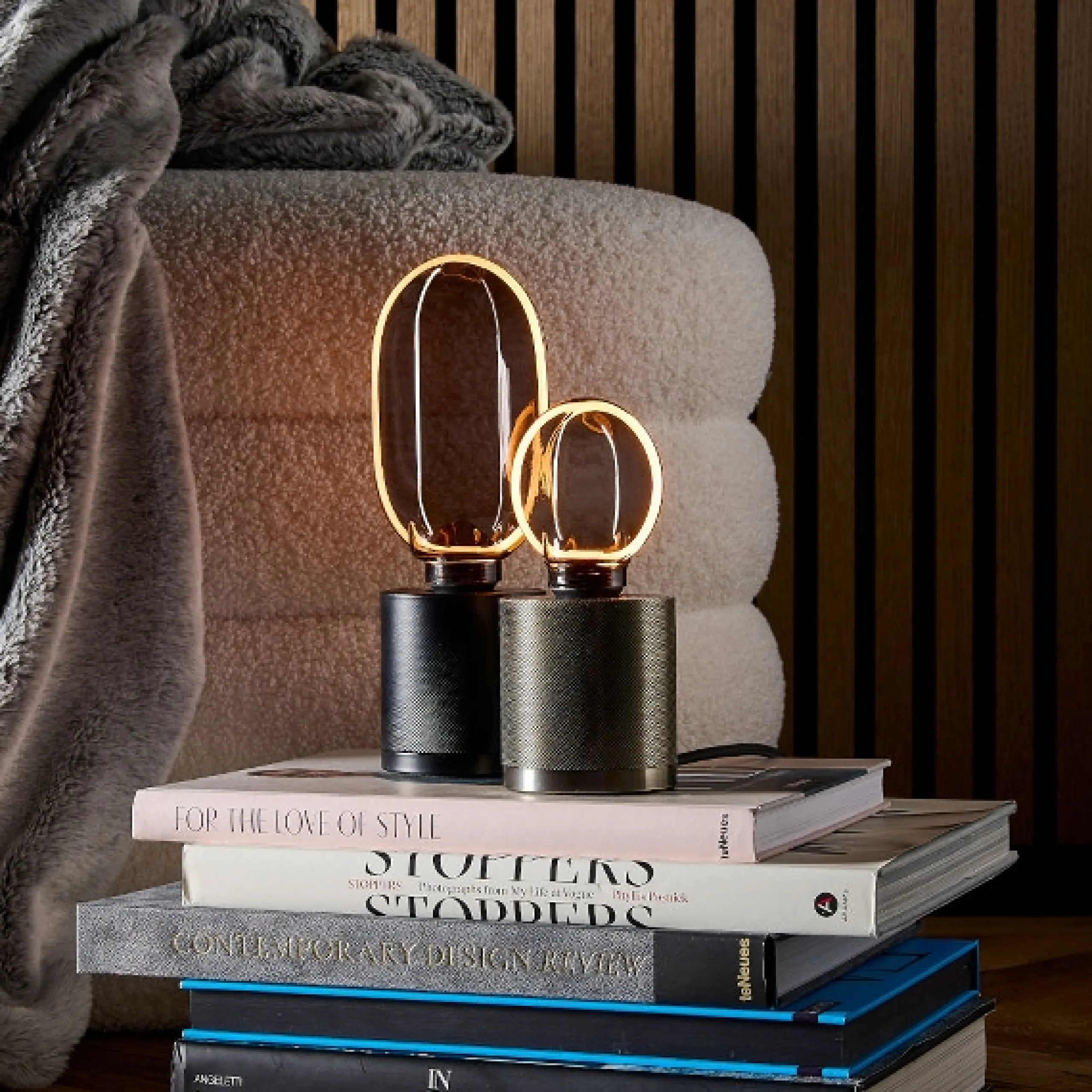 Glühbirne Vintage LED Rauchglas Oval-Vintagehaus Lampen Hot