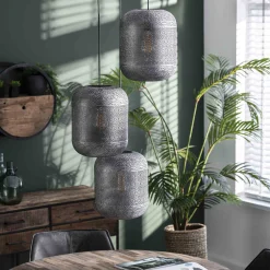 Hängelampe Etch Boho Oriental Metall gestuft-Vintagehaus Lampen New