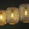 Hängelampe Etch Boho Oriental Metall 3er-Vintagehaus Lampen Online
