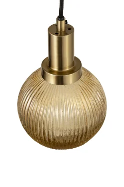 Hängelampe Juliet 8 Glasschirme Bernstein 180-Vintagehaus Lampen Sale