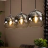 Hängelampe Pendelleuchte Shaded Bubble Rauchglas 3 flammig-Vintagehaus Lampen Online