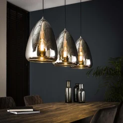 Hängelampe Silver Pearl Industrial Chromfinish-Vintagehaus Lampen Sale