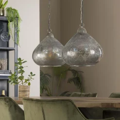 Hängelampe Vintage Industrial Clearstone 2 Schirme Ø 36cm-Vintagehaus Lampen Best