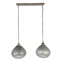 Hängelampe Vintage Industrial Clearstone 2 Schirme Ø 36cm-Vintagehaus Lampen Best